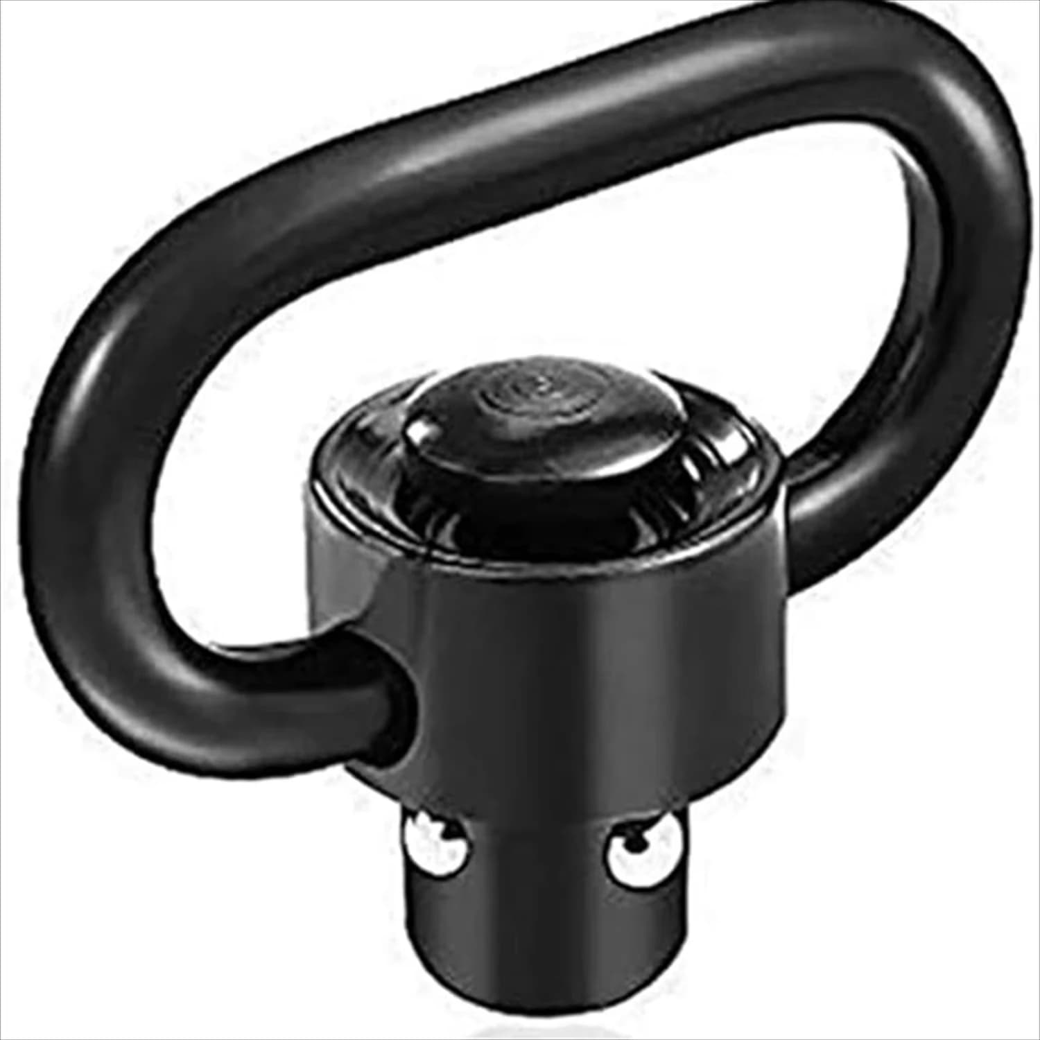 Support sangle QD 1.25" pêche fixation rapide rotation 360° bouton poussoir
