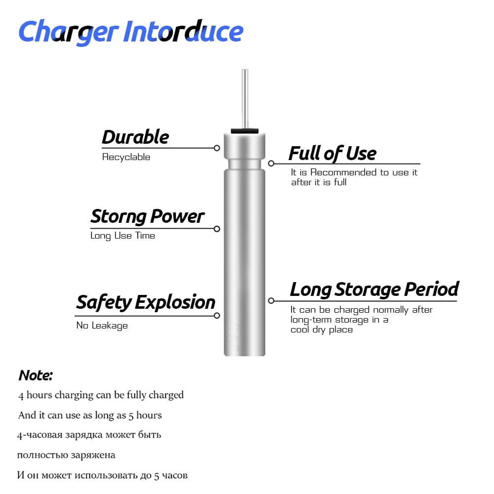 Flotteur électronique lumineux USB rechargeable - tige de pêche nocturne étanche avec batterie lithium