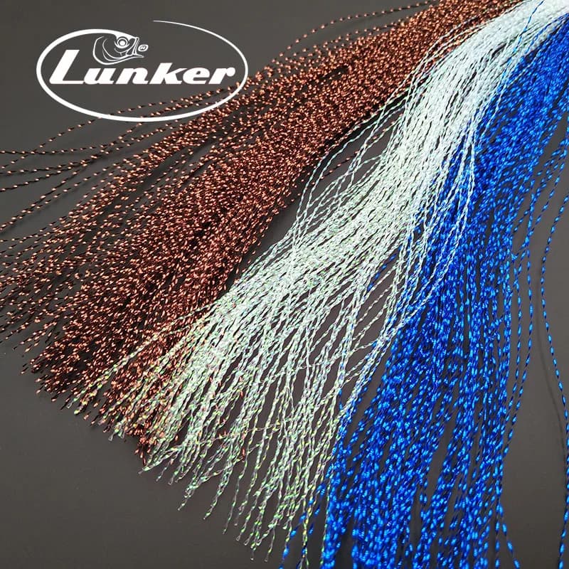 Fil brillant cristal torsadé pour montage de mouches de pêche leurres DIY matériel pêche à la mouche