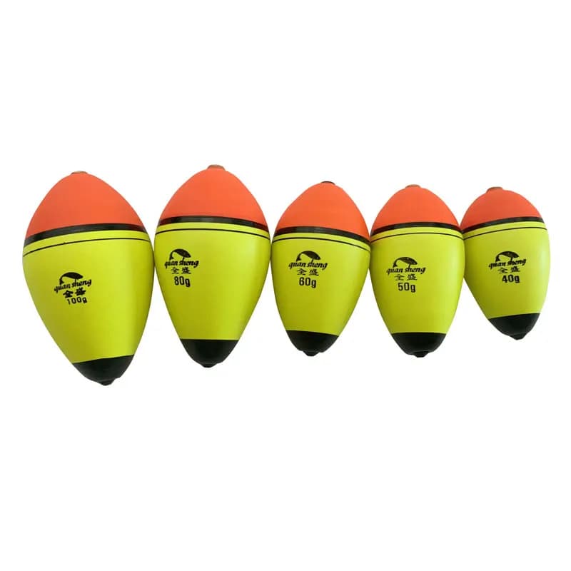 Flotteur pêche EVA élastique 10g-150g - Boya flottante pour pêche à la roche et pêche traditionnelle