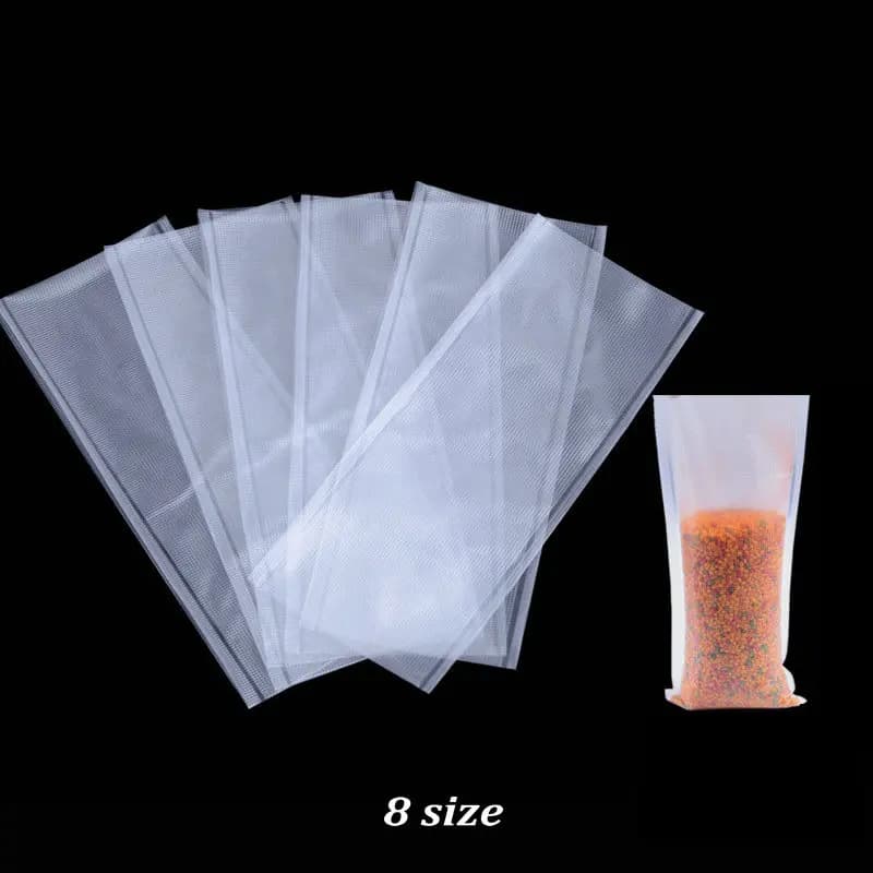 50 sacs PVA solubles 8 tailles pour pêche carpe - sachets amorce solubles eau rapide matériel