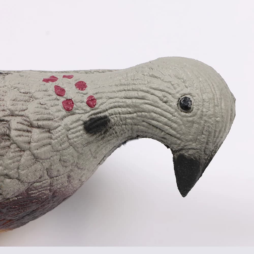 6 cibles 3D animaux pigeon appât mousse EVA creuse - Entraînement chasse tir extérieur jeu