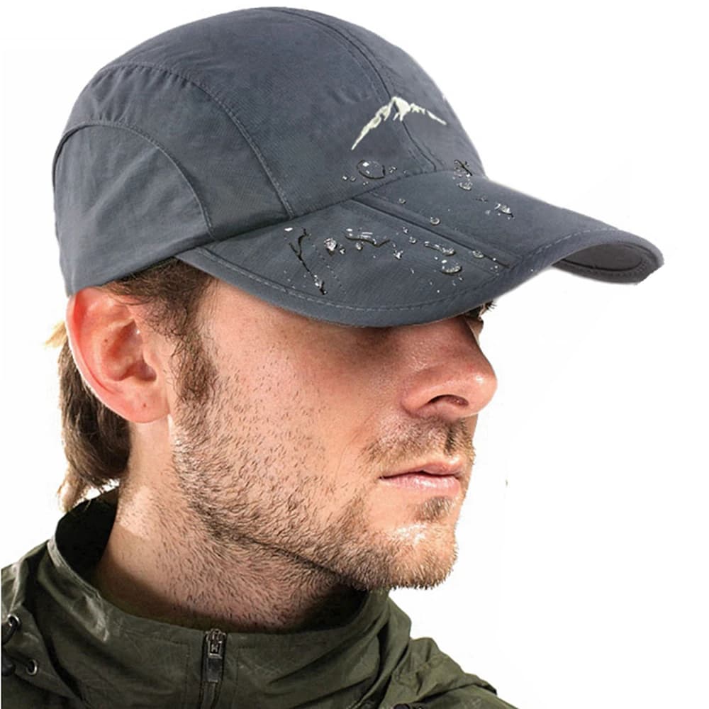 Casquette baseball pliable étanche respirante pêche vélo printemps été protection solaire