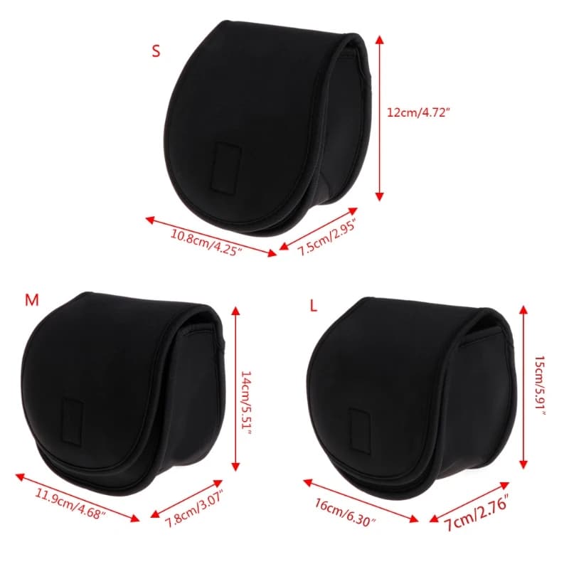 Housse de protection moulinet de pêche portable pour moulinets tambour/spinning/raft - étui accessoire pêche