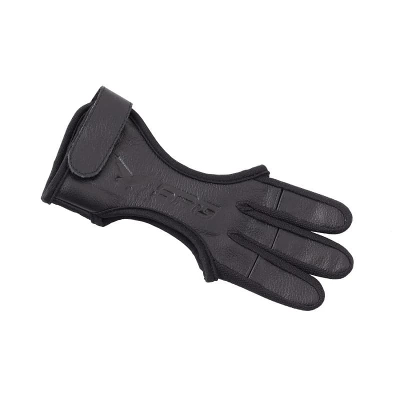 Gant d'archerie trois doigts cuir daim pour arc 15-60 lbs pêche à l'arc traditionnelle