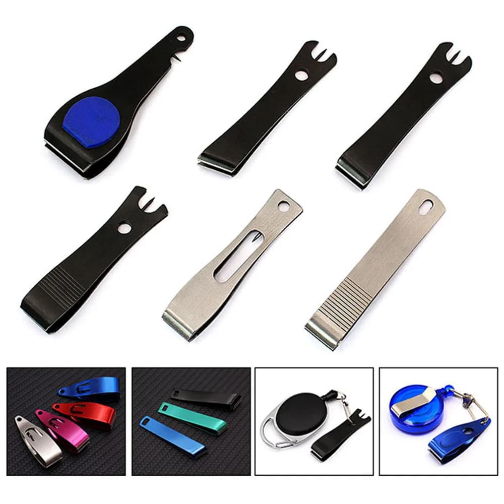 Coupe-ligne portable mini pêche : coupe-fil nylon carbone, pince multifonction pour leurres et hameçons