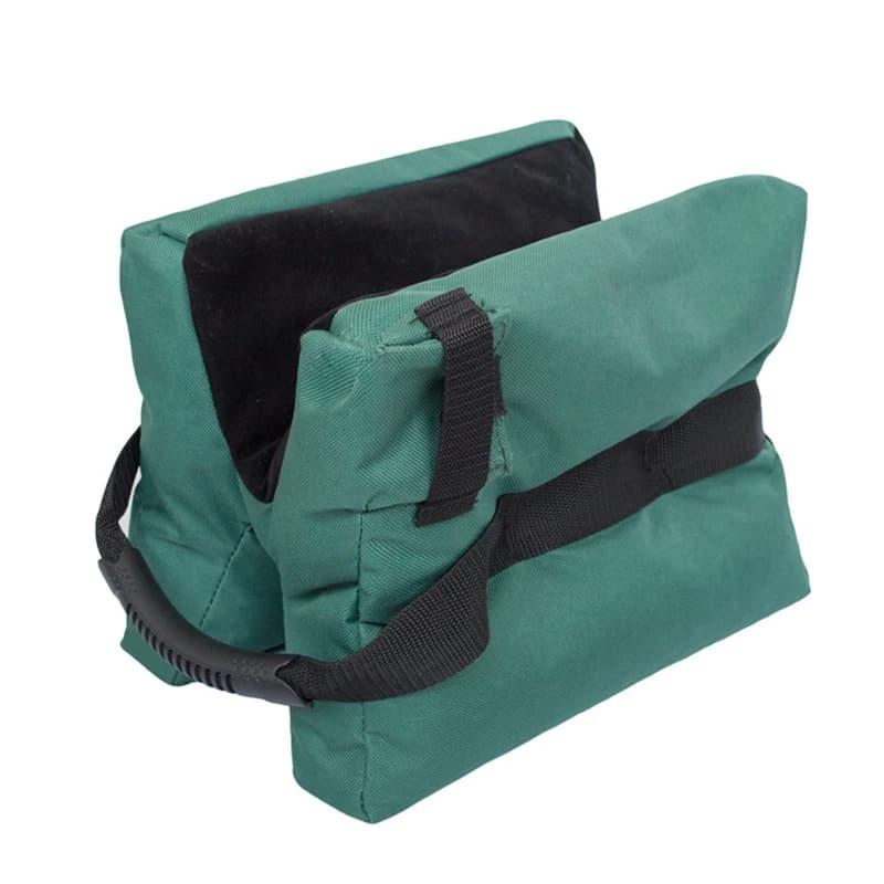 Sac de support de tir vert sable non rempli - Support de fusil pour pêche et chasse, accessoire de tir