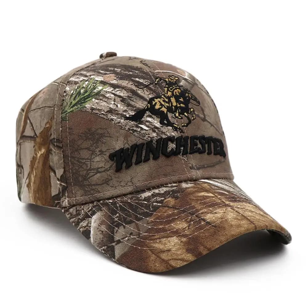 Casquette Winchester camouflage pêche homme - Chapeau baseball jungle randonnée chasse qualité sport
