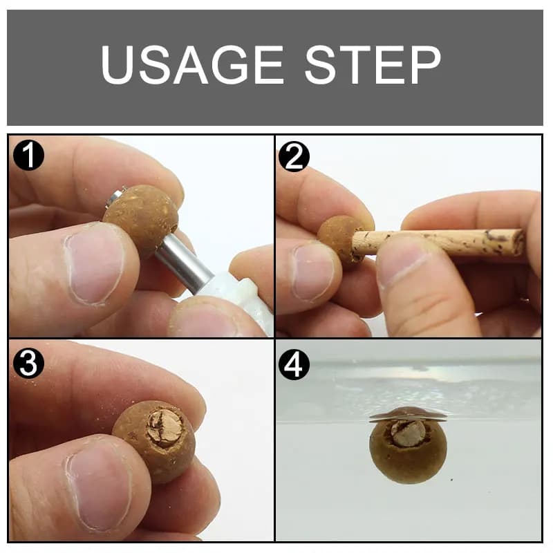 Bouillettes flottantes 6mm et 8mm pour montage chod rig - pêche carpe zig rig