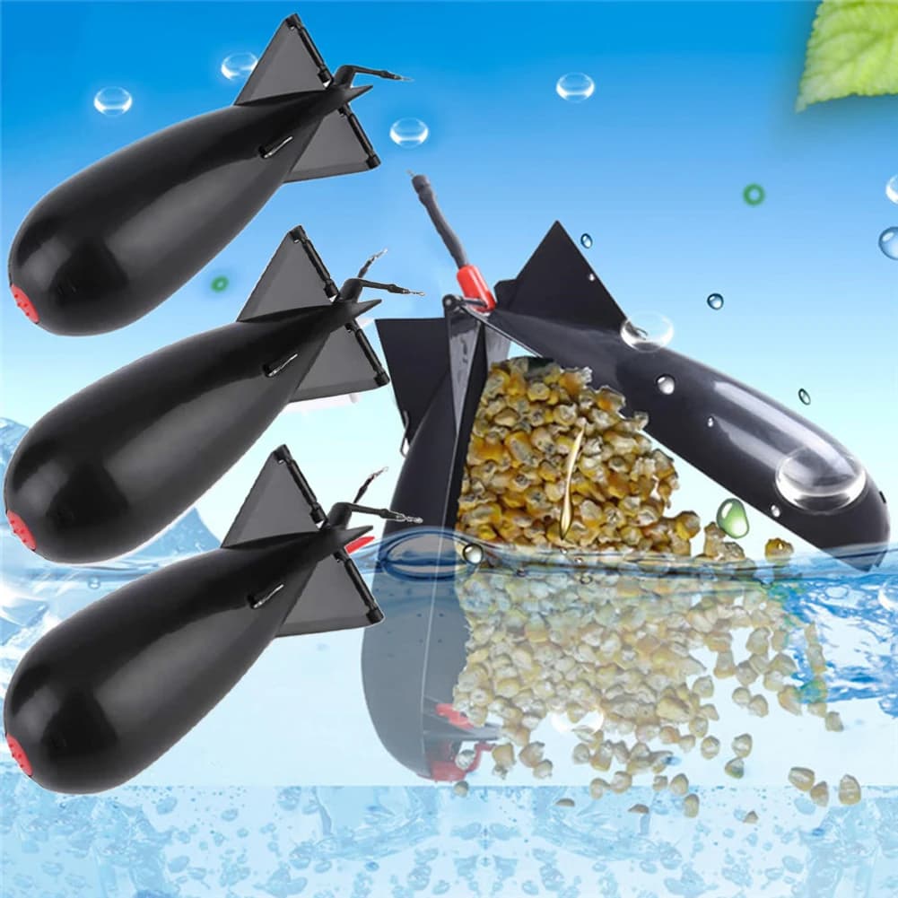 Feeder spod rocket 3-10 pièces pour pêche à la carpe - Distributeur d'appâts flottant précis