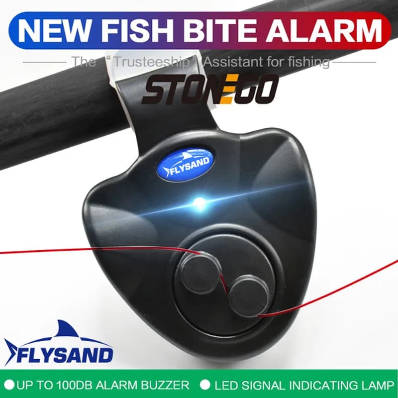 Alarme sonore FLYSAND pour détection de touches - Sirène puissante jour et nuit avec indicateur électronique
