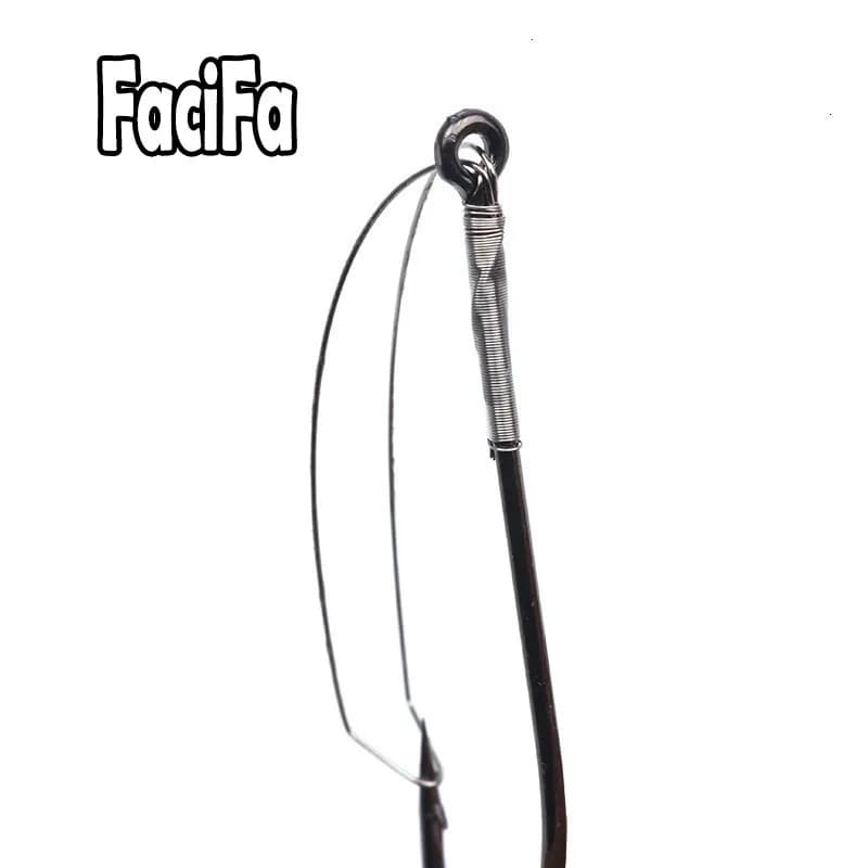 Hameçon weedless barbed 20 pièces pour wacky rig - Acier haute carbone pour leurres vers et bass
