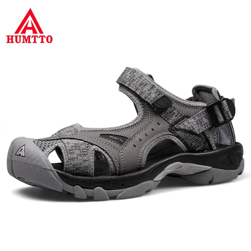 Chaussures aquatiques pêche rapide séchage - Sandales trekking homme plage rivière été