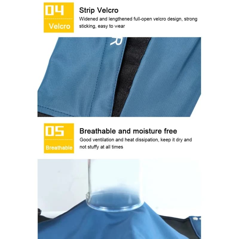 Protections jambes ski randonnée - Guêtres imperméables coupe-vent pour chaussures camping trekking désert