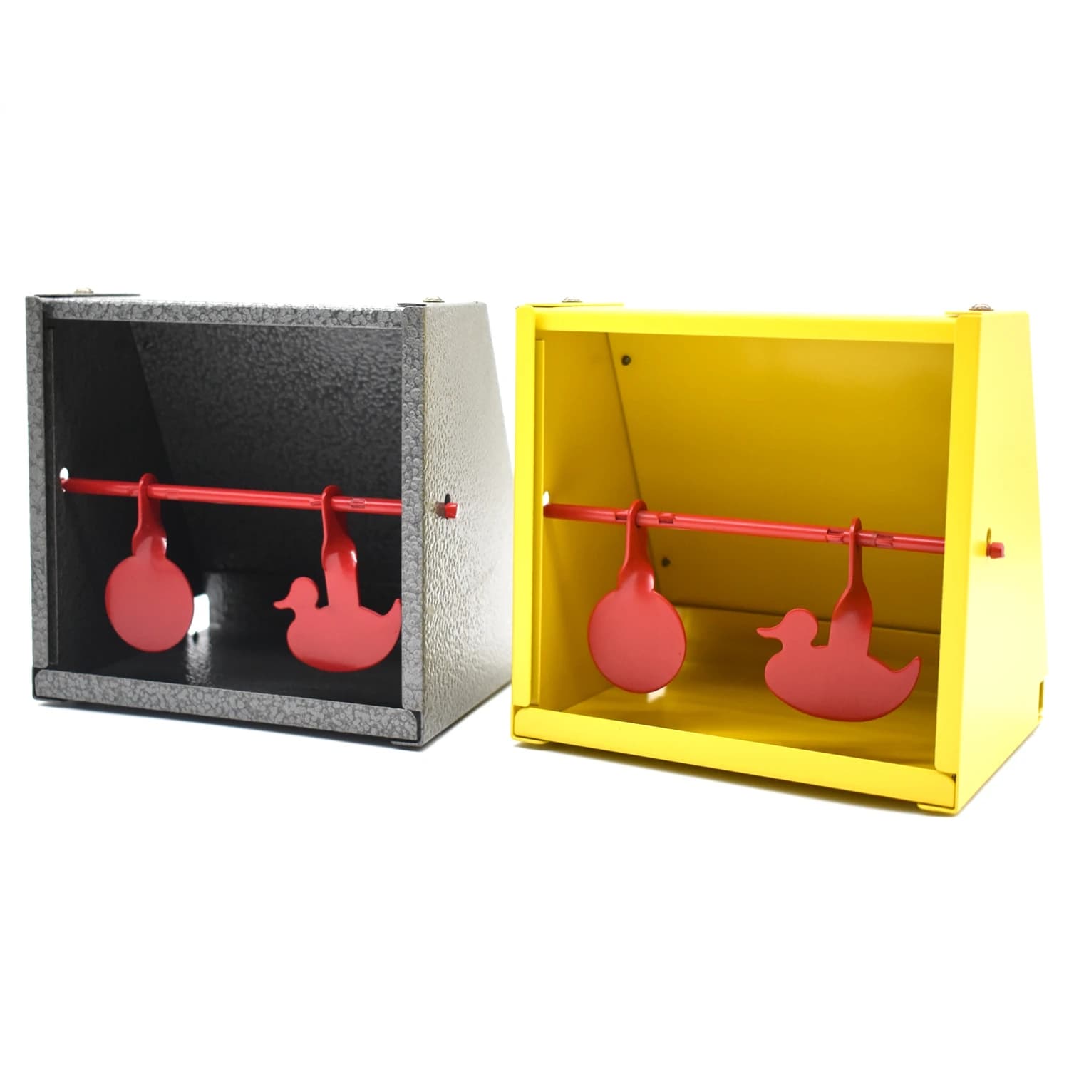 Cible auto-réinitialisante rotative avec piège pour tir pêche BB airsoft - Entraînement continu