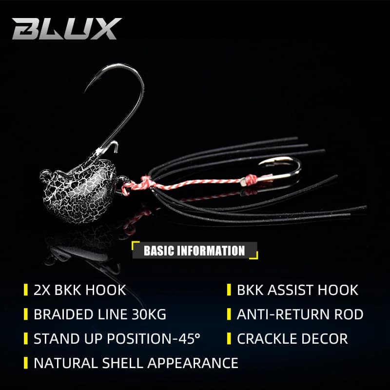 Leurre de pêche mer BLUX DEEP CONTROL UP 20g 30g 40g, leurre jig Tenya Madai Kabura