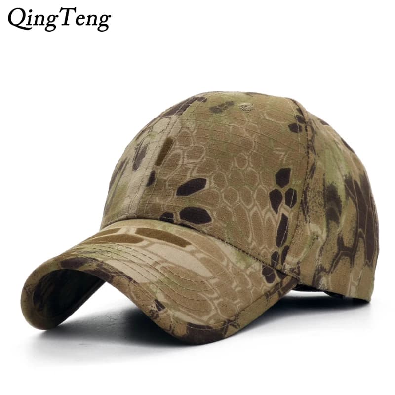 Casquette snapback camouflage jungle vintage unisex pêche outdoor ajustable