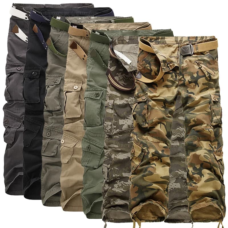 Pantalon cargo camouflage 2025 vente chaude homme - Pêche, 7 couleurs disponibles, livraison gratuite
