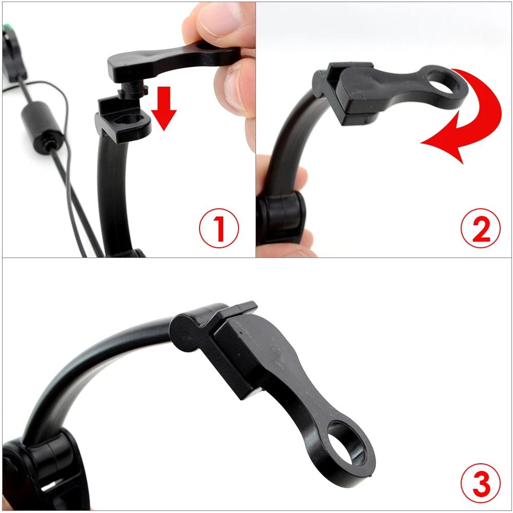Support indicateur Hirisi B2011 lumineux pour alarmes de pêche - Base amovible réglable