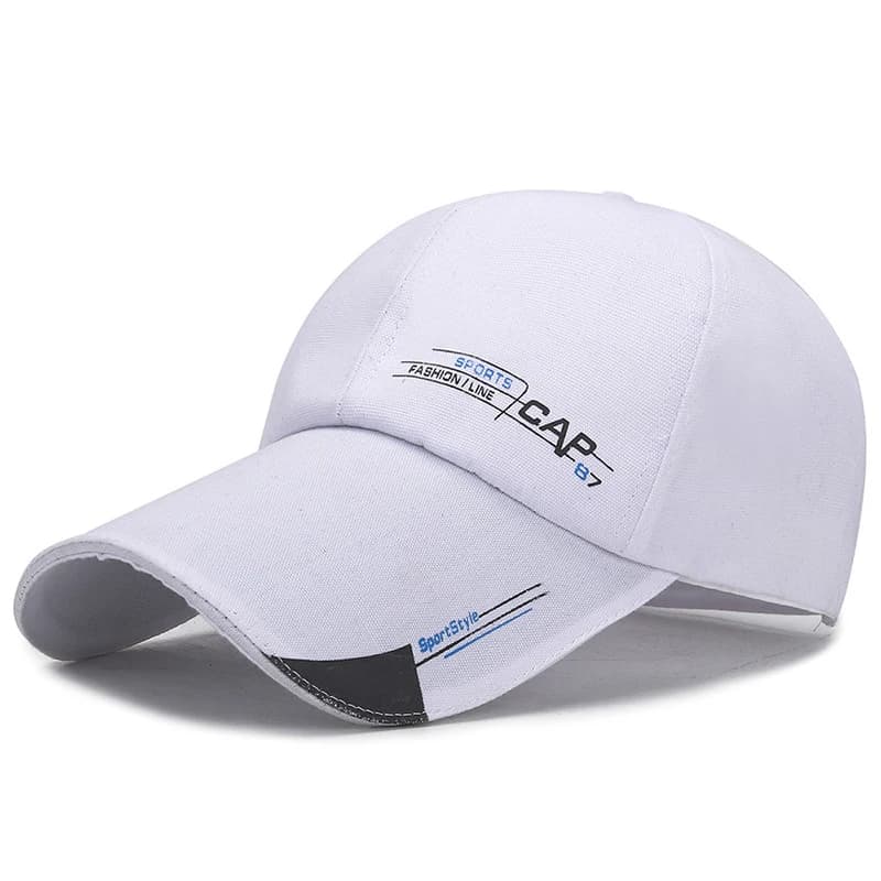 Mens Hat For Fish Outdoor Classic Line Baseball Cap Sports Cap Solid Color Sun H
