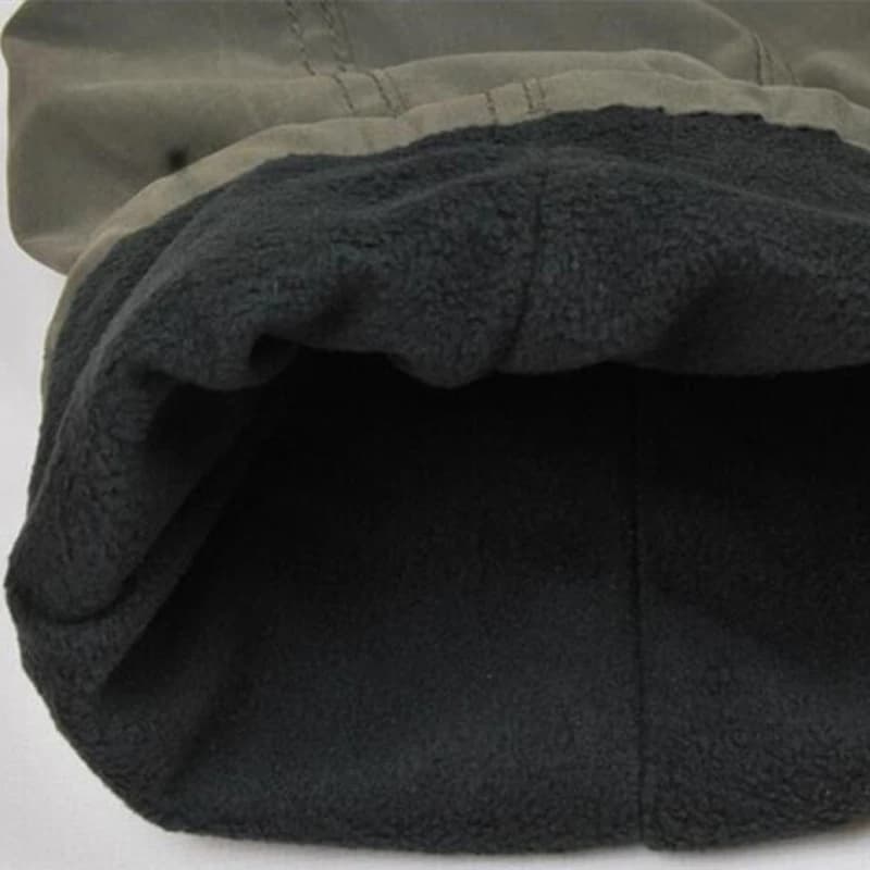 Pantalon polaire épais hiver homme - chaud pour pêche statique et observation hivernale
