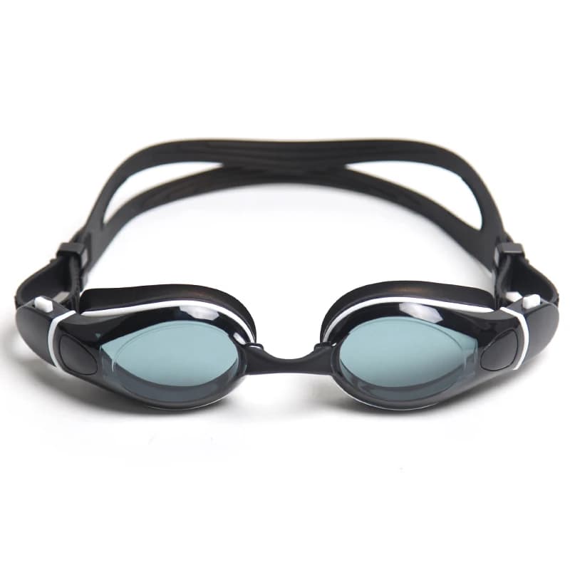 Lunettes de natation WHALE professionnelles anti-buée - Protection UV réglable silicone adulte homme femme