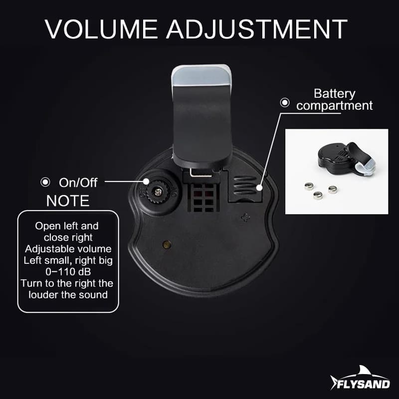 Alarme électronique de touche pour pêche - capteur indicateur sensible avec alerte sonore pour détection précise