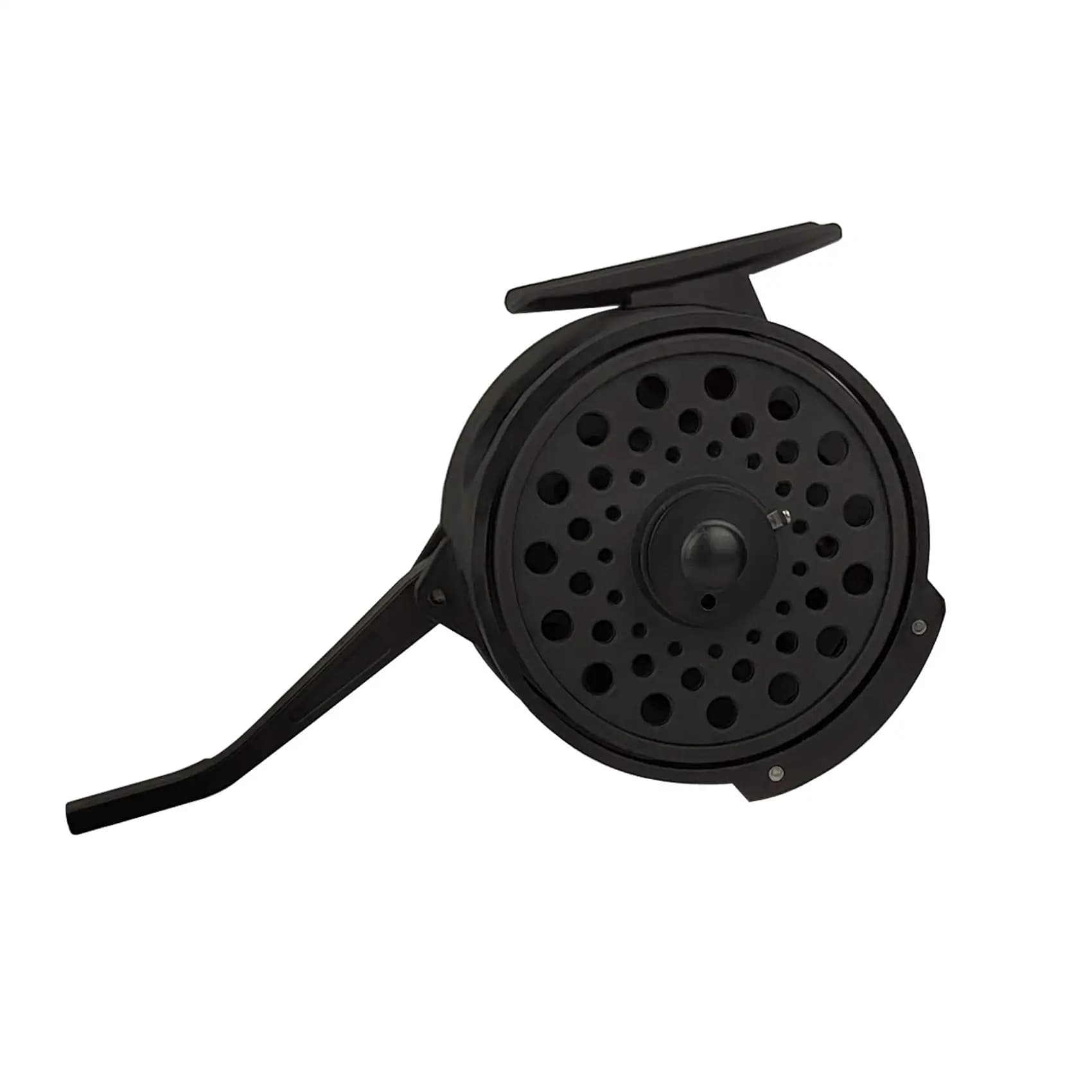 Moulinet à mouche automatique Aventik ultra léger pour pêche à la nymphe, design européen, en graphite avec sac filet
