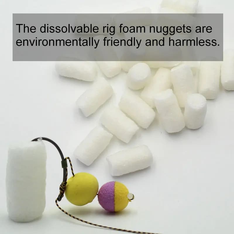 Accessoires pêche carpe zig rig soluble - Foam pop-up boilies - Équipement montages flottants