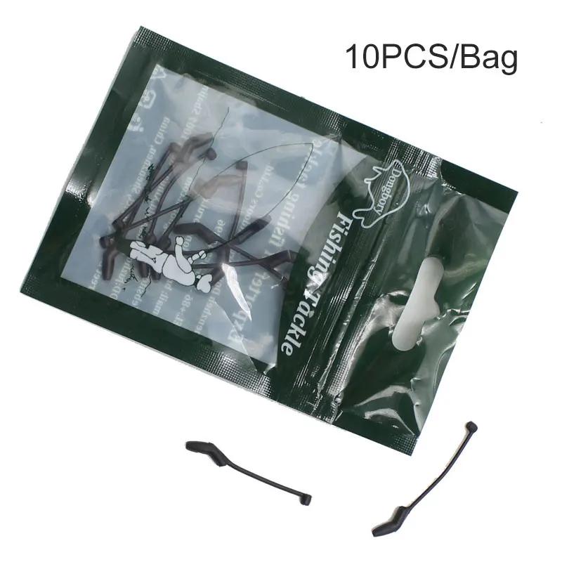 10 pièces D-Rig kicker pour pêche à la carpe - Aligneuse d'hameçon et manchons pour cheveu - Accessoires carpe