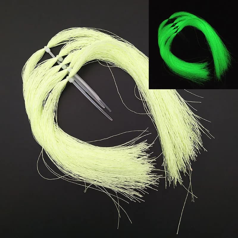 Fil fluorescent UV pour montage de mouches - Matériel DIY pour hooks et leurres luminescents