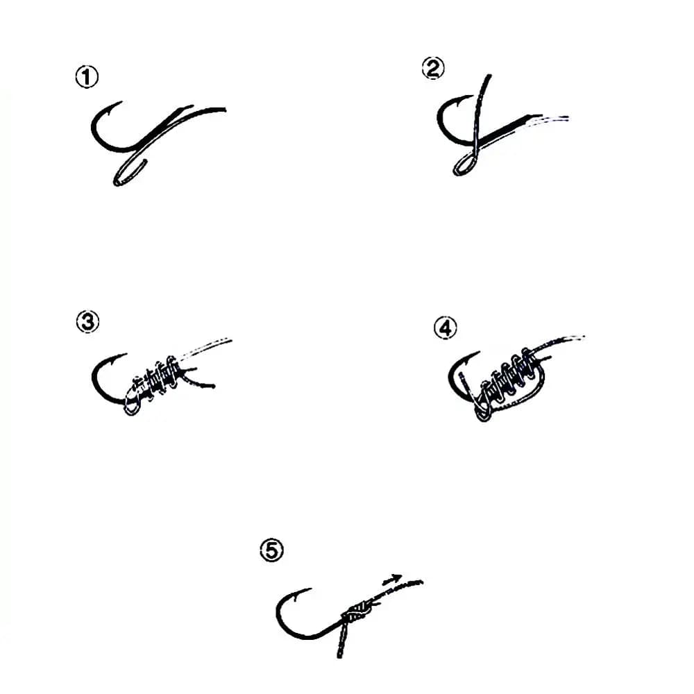 50 hameçons circle en acier haute carbone pour la pêche de la carpe et en mer,