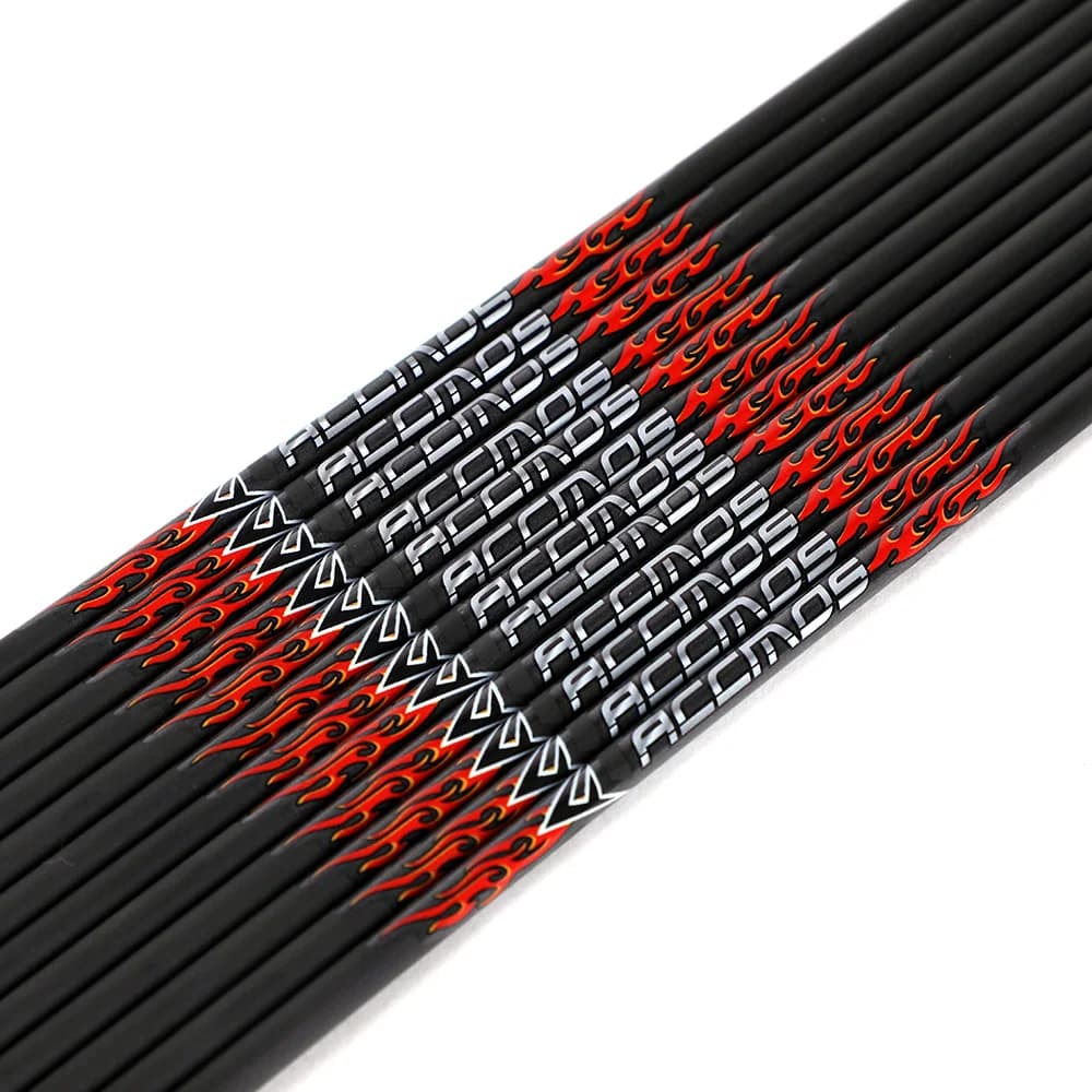Fûts flèches carbone 32/33 pouces spine 300-700 - 6/12/18pcs pour chasse pêche archerie France