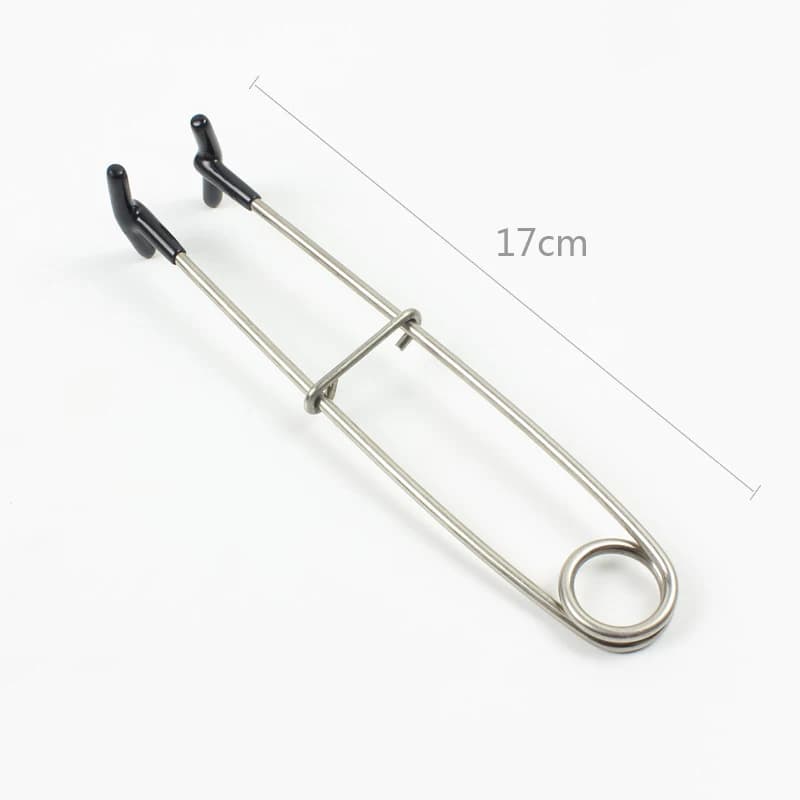 Décrocheur acier inoxydable portable pour ouverture de bouche de poisson - outil pêche décrochage sécurisé