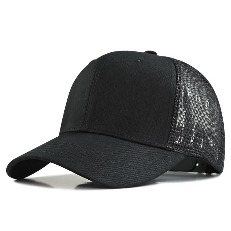 Casquette baseball grande taille 62-69cm hommes - Mesh outdoors sport - Pour pêcheurs tête large