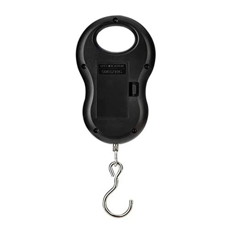 Balance numérique LCD portable 50Kg 10g avec rétroéclairage pour pêche et voyage