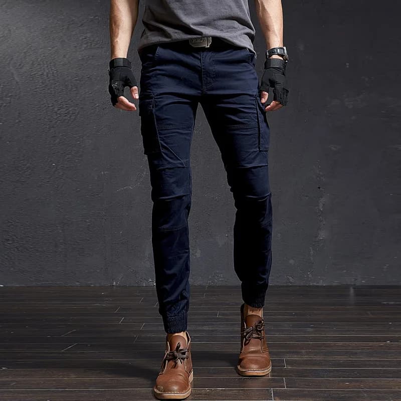 Pantalon cargo camouflage slim homme - qualité premium pour streetwear Harajuku et pêche urbaine