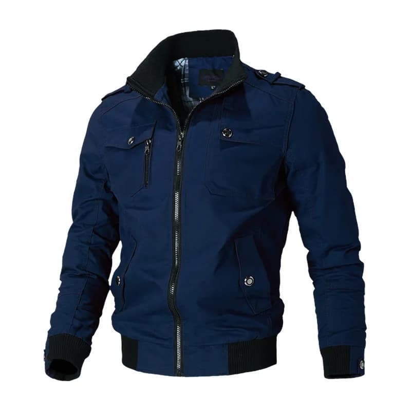 Bomber homme coupe-vent printemps automne - Veste slim technique pour pêche sportive nouvelle collection