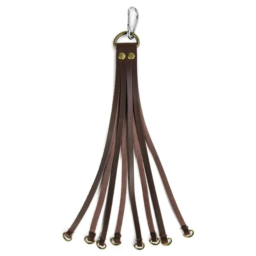 Porte-gibier en cuir durable GUGULUZA pour leurres rembourrés - Transport canards oies oiseaux