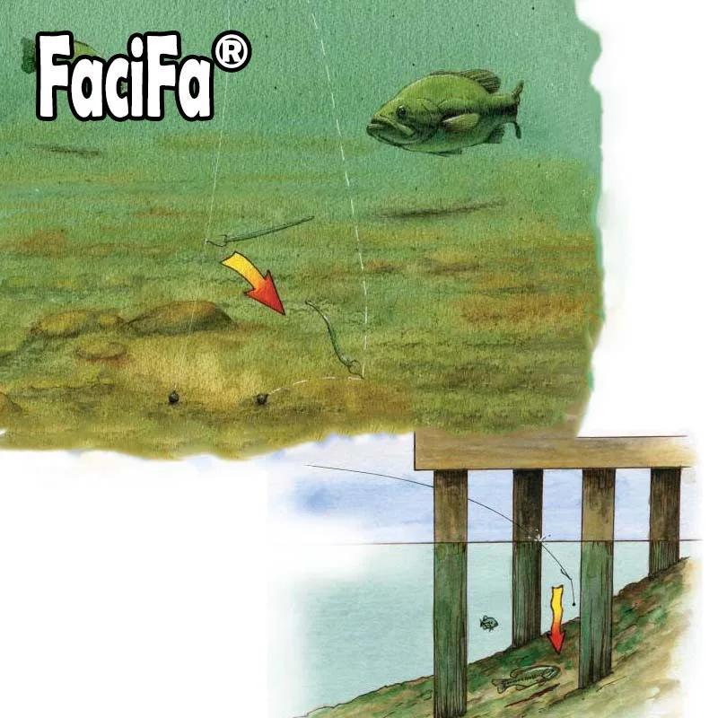20 hameçons Drop Shot avec émerillon intégré - Technique pêche verticale pour black bass et perche