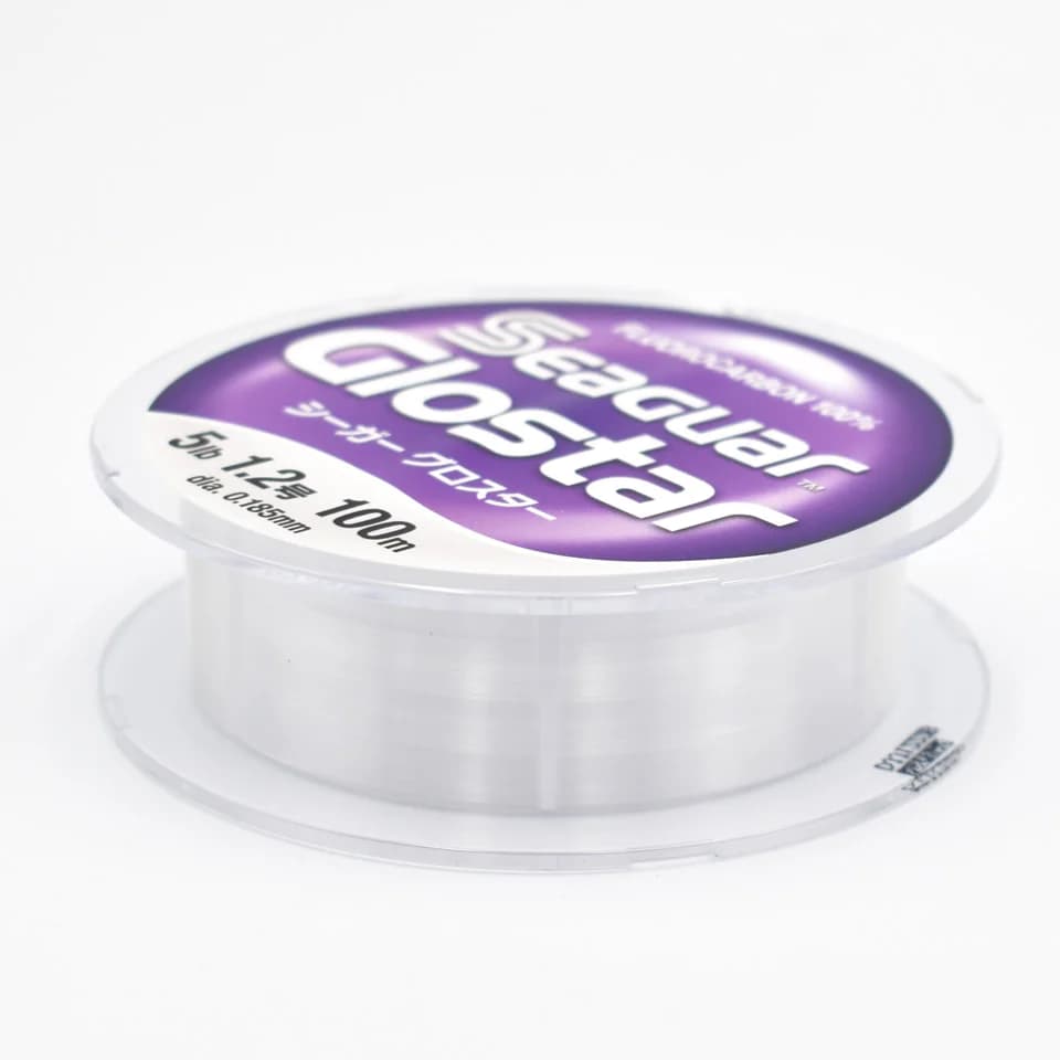 Ligne Seaguar Glostar fluorocarbone 100% édition limitée 50 ans - 4LB-70LB 100M/60M