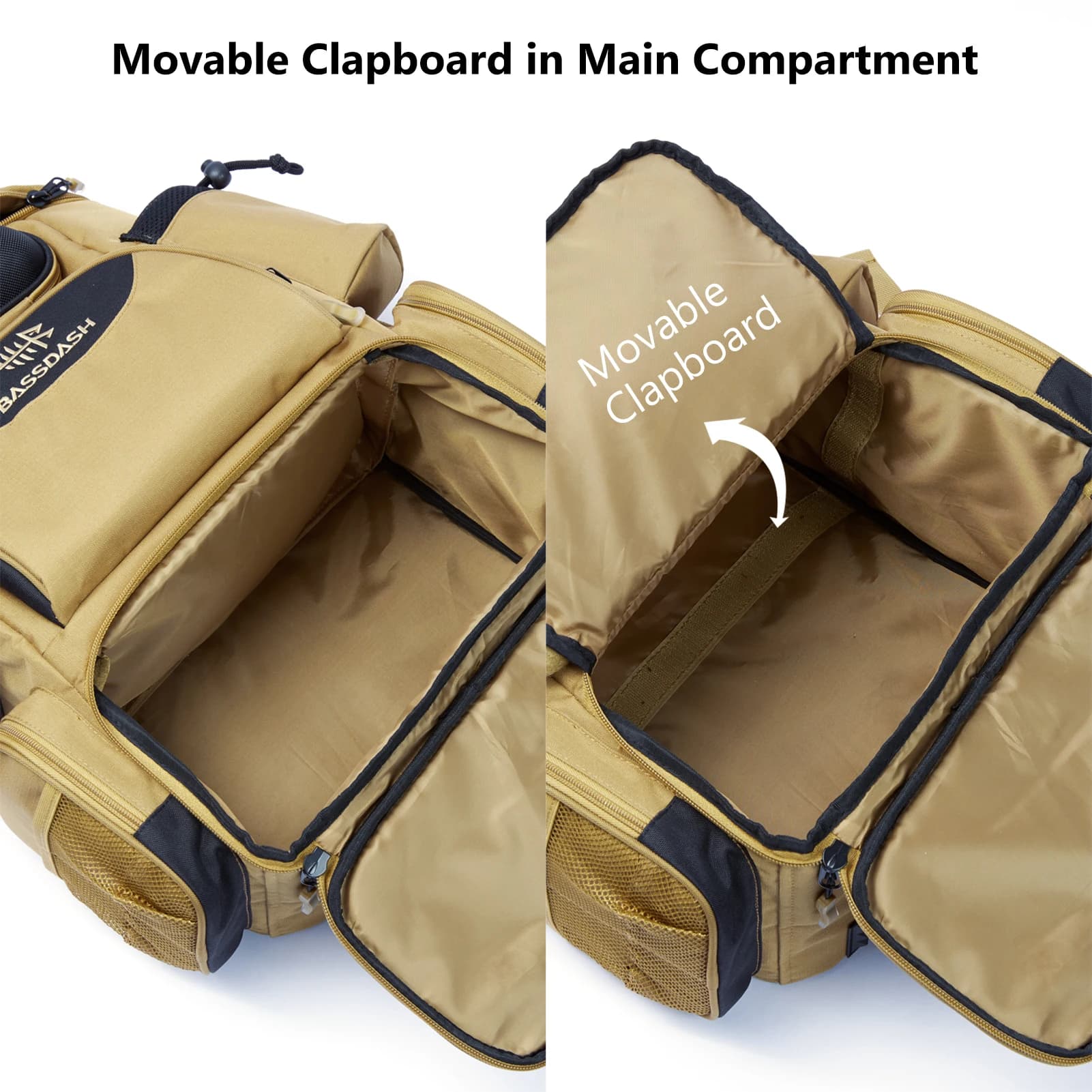 Sac à dos pêche Bassdash : backpack technique pour matériel de pêche avec organisation optimisée