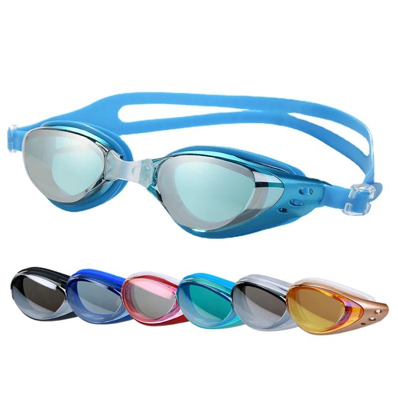 Lunettes natation myope plaquées professionnelles - étanches anti-buée protection UV