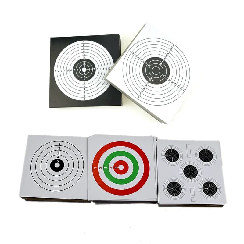 Cibles acier piège à plombs coniques montables mur - 5 styles pour tir intérieur/extérieur