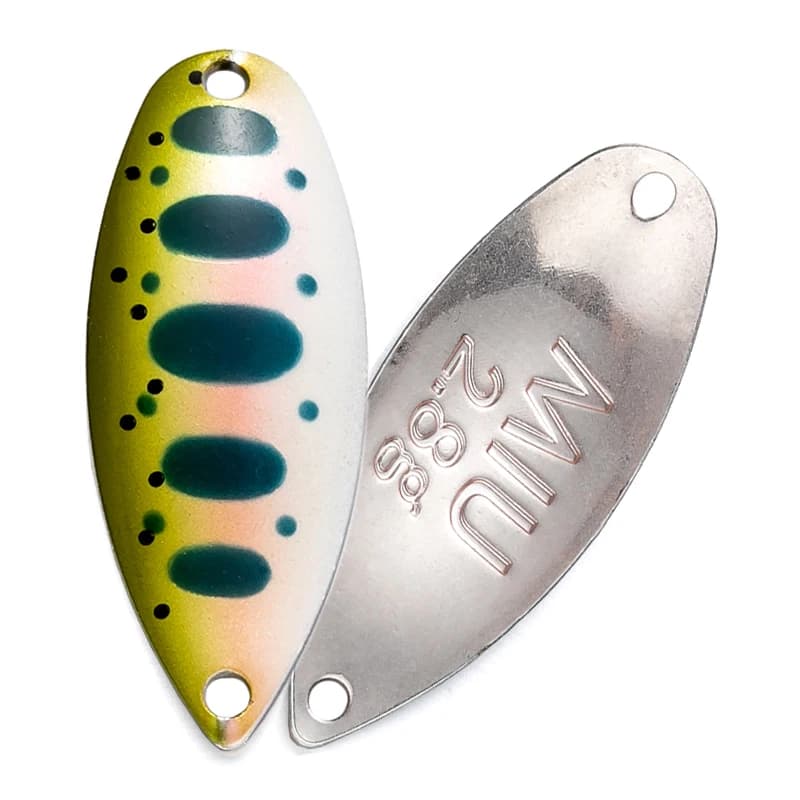 Leurre cuillère LTHTUG Pesca Stream Bait pour truite, perche, brochet et saumon - 2.2g à 3.5g