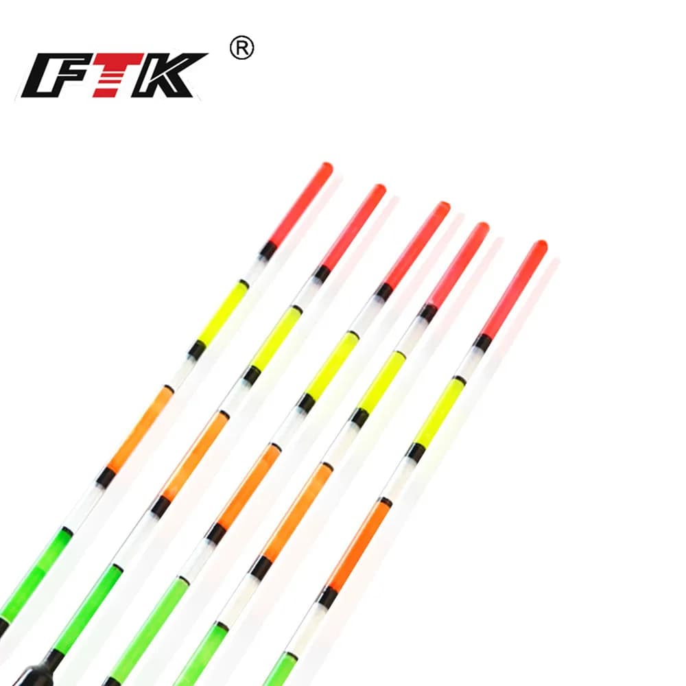 Flotteurs Barguzinsky 5 pièces pour pêche à la carpe - Poids mixtes 3+2g à 6+2g FTK