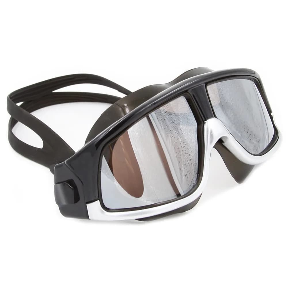 Lunettes de natation correctrices dioptrie étanches anti-buée UV grand cadre myopie