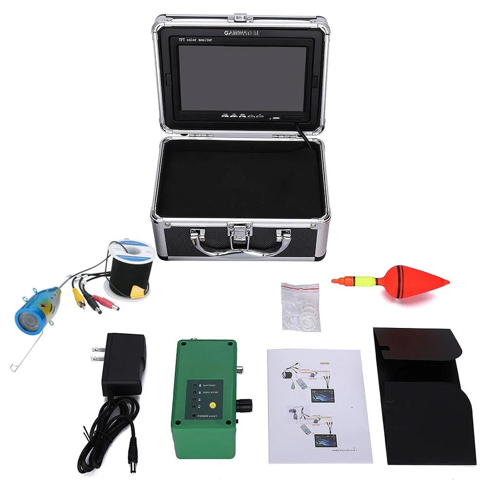 Finder pêche caméra sous-marine 7 pouces 1000TVL waterproof vidéo 30 lampes pêche glace accessoires France
