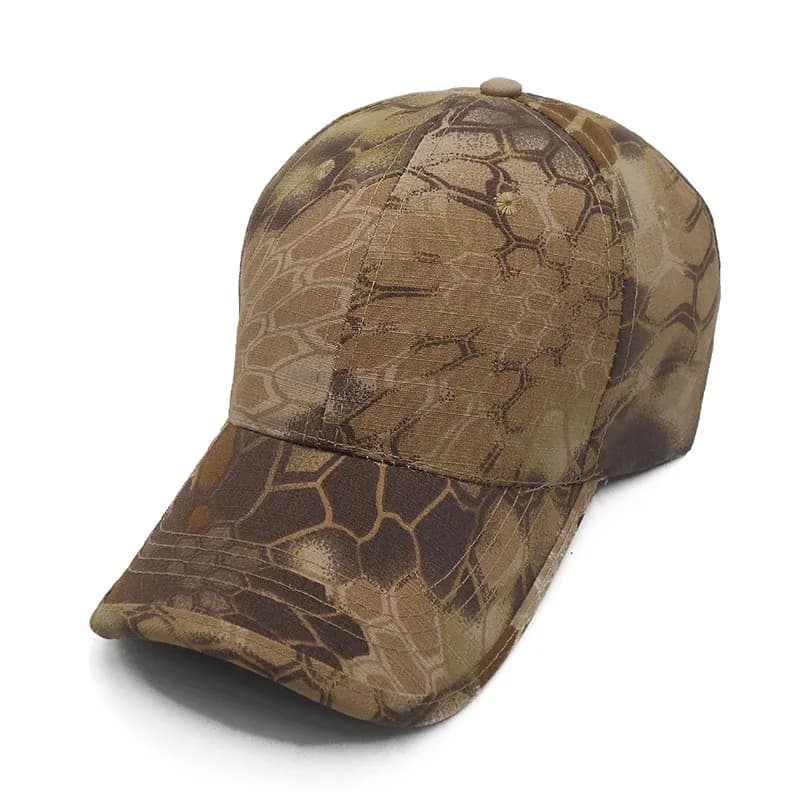 Casquette snapback camouflage jungle vintage unisex pêche outdoor ajustable