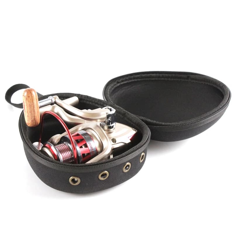 Housse de protection EVA pour moulinets de pêche - Étui portable pour moulinets drum, spinning et raft